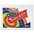 Diversey DDI 934005 Shout(R) Individually Wrapped Instant Stain Remover Wipes 80 Count DRA94354